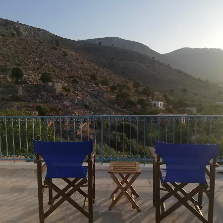 Four View House In Kalymnos κάθε μπαλκόνι έχει άλλη θέα Holiday home Vathis