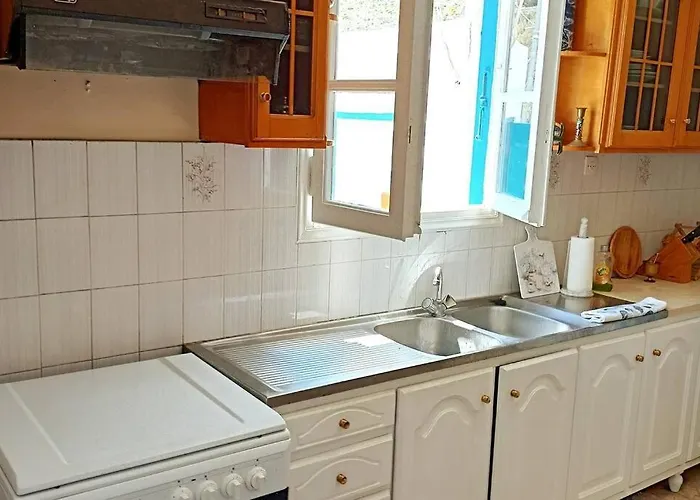 Dom wakacyjny Four View House In Kalymnos κάθε μπαλκόνι έχει άλλη θέα