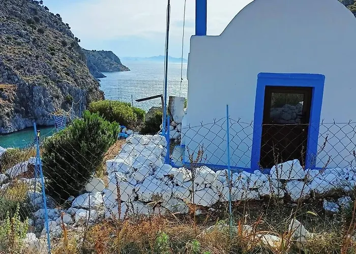 Four View House In Kalymnos κάθε μπαλκόνι έχει άλλη θέα Vathis