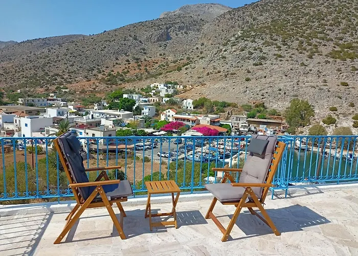Dom wakacyjny Four View House In Kalymnos κάθε μπαλκόνι έχει άλλη θέα